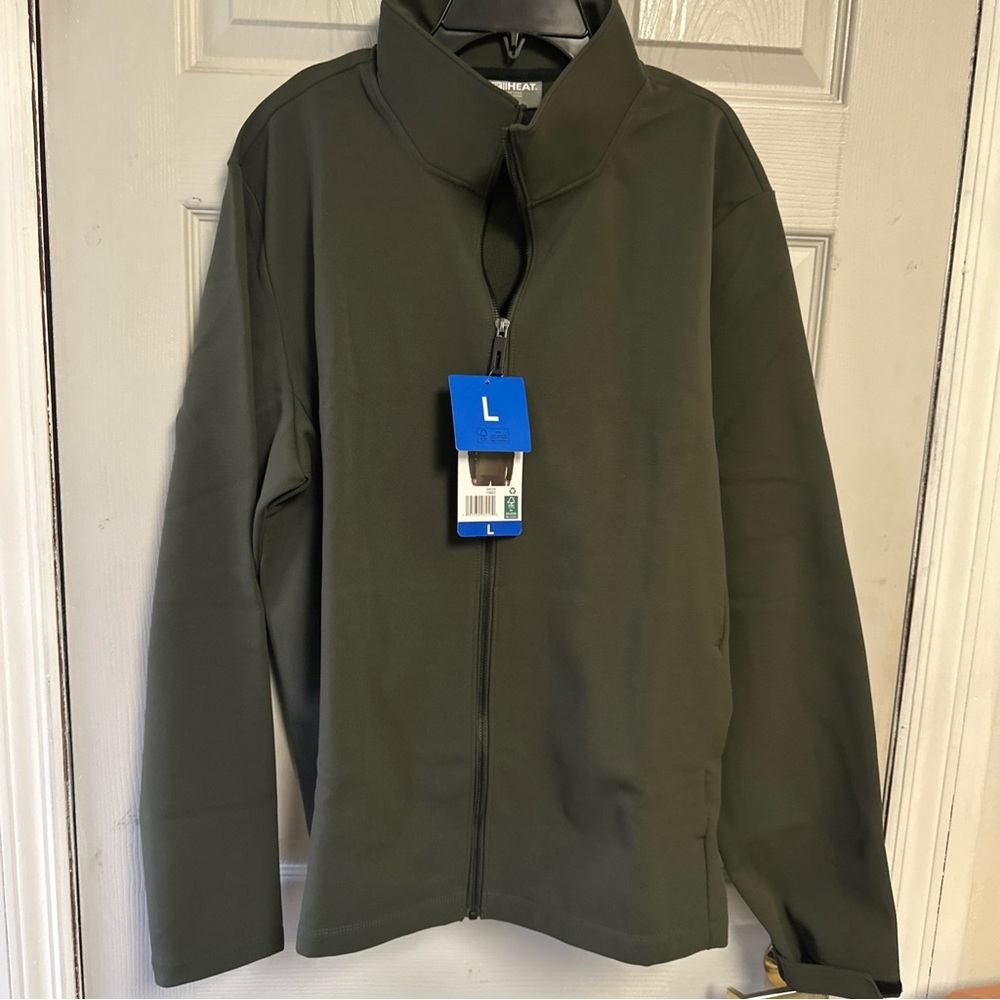 32 Degrees Olive Green Lightweight Zip Jacket